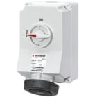 MENNEKES - Cee-Steckdose Abschaltbar 63A 5P 500V 7H IP67