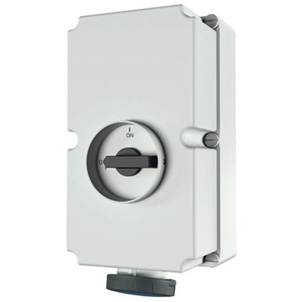 MENNEKES - Cee-Wandsteckdose 125A 5P 230V 9H IP67