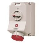 MENNEKES - Cee-Steckdose Abschaltbar 63A 4P 400V 6H IP44