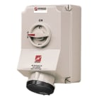 MENNEKES - Cee-Steckdose Abschaltbar 63A 4P 500V 7H IP44