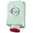 MENNEKES - Cee-Steckdose Abschaltbar 63A 5P 400V 6H IP44