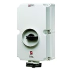 MENNEKES - CEE-Steckdose DUO-Verriegelt 125A 5p 600-690V IP67 abschaltbar