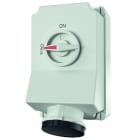 MENNEKES - Cee-Wandsteckdose 63A 5P 600-690V 5H IP44 Duo-Verriegelt