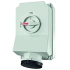 MENNEKES - Cee-Wandsteckdose 63A 5P 600-690V 5H IP44 Duo-Verriegelt