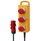 MENNEKES - Evergum Steckdosenleiste 3X32/5 +2M Kabel