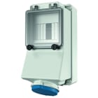 MENNEKES - Cee-Steckdose Abgesichert 16A 3P 230V 6H IP44