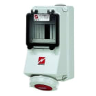 MENNEKES - Cee-Steckdose mit Tragschiene 16A 5P 400V IP67
