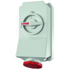 MENNEKES - Cee-Steckdose Hw/Vn 32A 7P 400V 6H IP44 Duo-Verriegelt