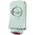 MENNEKES - Cee-Steckdose Hw/Vn 16A 7P 400V 6H IP67 Duo-Verriegelt