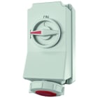 MENNEKES - Cee-Steckdose Hw/Vn 16A 7P 400V 6H IP67 Duo-Verriegelt