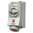 MENNEKES - Cee-Steckdose Abschaltbar Hw/Vn 32A 7P 400V 6H IP67