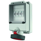 MENNEKES - CEE- Steckdose abgesichert 63A 5p 400V 6h IP67