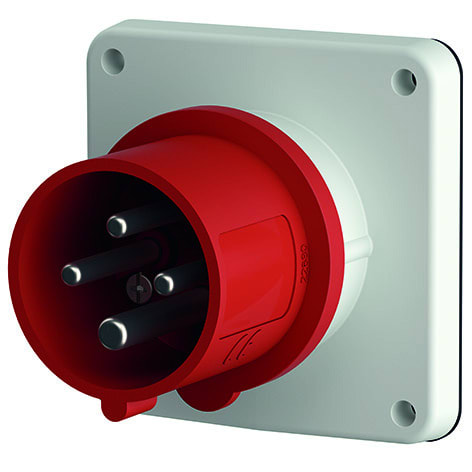 MENNEKES - CEE-Anbaugerätestecker 16A 4p 400V 6h IP44