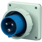 MENNEKES - CEE-Anbaugerätestecker 16A 4p 230V 9h IP44