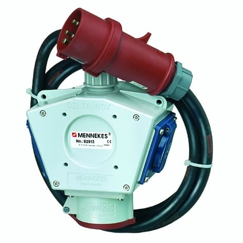 MENNEKES - Delta Box 2xSSTD 1X16/5 IP44