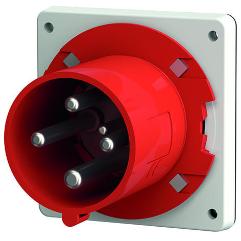 MENNEKES - CEE-Anbaugerätestecker 63A 4p 400V 6h IP44