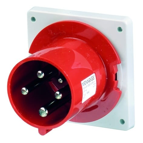MENNEKES - CEE-Anbaugerätestecker 63A 4p 400V 6h IP44