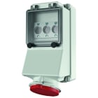 MENNEKES - CEE- Steckdose abgesichert 32A 5p 400V 6h IP44