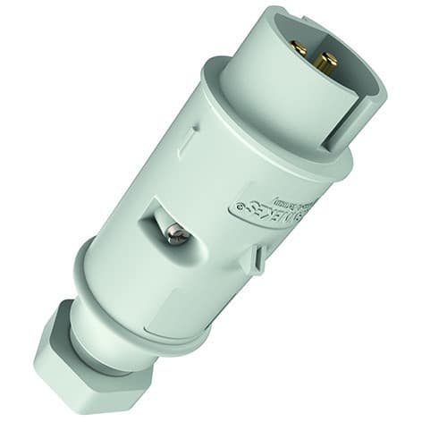 MENNEKES - CEE-Stecker 16A 2p+E 40-50V 12h IP44 50-60Hz