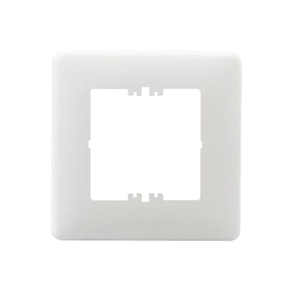 RUTENBECK - Rahmen 1fach für 50 x 50 mm Zentralstücke perlweiß