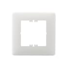 RUTENBECK - Rahmen 1fach für 50 x 50 mm Zentralstücke perlweiß