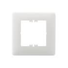 RUTENBECK - Rahmen 1fach für 50 x 50 mm Zentralstücke reinweiß