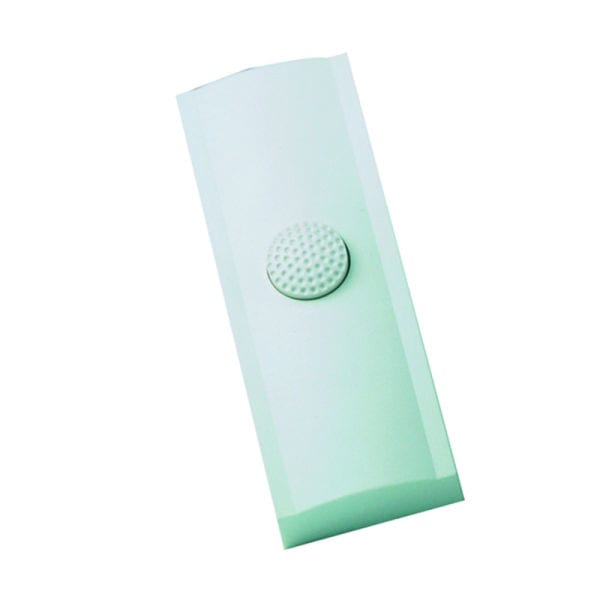 GROTHE - AP-Klingeltaster Golf max.24V weiß, (Typ KKO 2001 WS/WS)