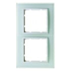 BERKER - B.7 Rahmen 2fach Glas polarweiß