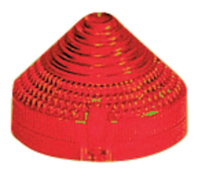 SIRENA - Lichthaube rot f.SL402