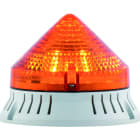 SIRENA - Blitzleuchte mit akust. Signal CTLXA9001J1F, 12/24V AC/DC, IP30, orange