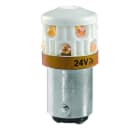 SIRENA - LED-Leuchtmittel, 24V AC/DC, oran Sockel BA15d, Ausf. LD 103