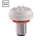 SIRENA - LED-Leuchtmittel, 12V AC/DC, rot Sockel BA15d, Ausf. LD 145 F