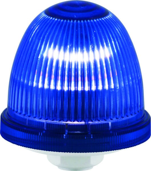 SIRENA - Dauerlichtl. Ovolux FMT, 12-240V AC/DC 5-10W/BA15d,Glühl.,blau,o.Leuchtm.,IP65