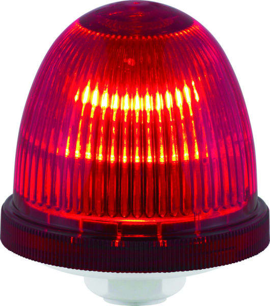 SIRENA - Dauerlichtl. Ovolux FMT 12-240V AC/DC 5-10W/BA15d,Glühl.,rot,o.Leuchtm.,IP65