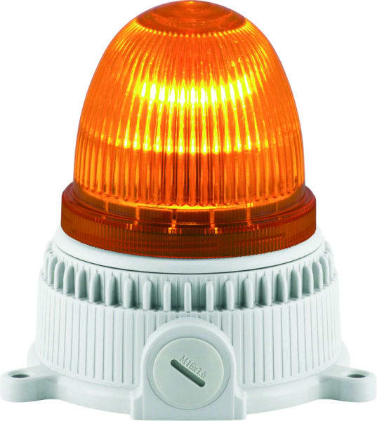 SIRENA - Dauerlichtl.Ovolux M16FMT, 12-240V AC/DC 5-10W/BA15d,Glühl,orange,o.Leuchtm.,IP65