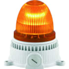 SIRENA - Dauerlichtl.Ovolux M16FMT, 12-240V AC/DC 5-10W/BA15d,Glühl,orange,o.Leuchtm.,IP65