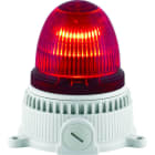 SIRENA - Blinkleuchte Ovolux M16LMT,24-240V AC 5-10W/BA15d,Glühl.,rot,o.Leuchtm.,IP65