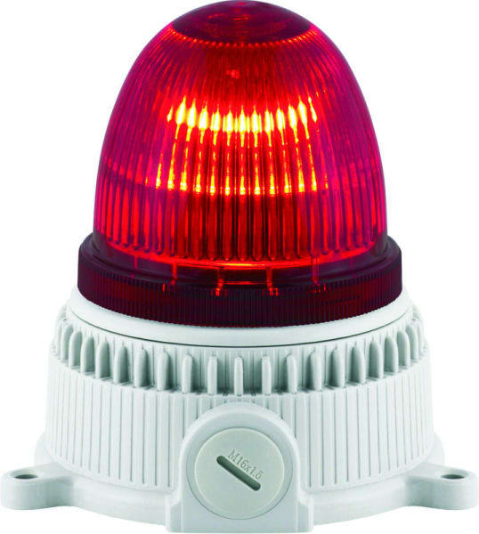 SIRENA - Dauerlichtl. Ovolux M16FMT,12-240V AC/DC 5-10W/BA15d,Glühl.,rot,o.Leuchtm.,IP65
