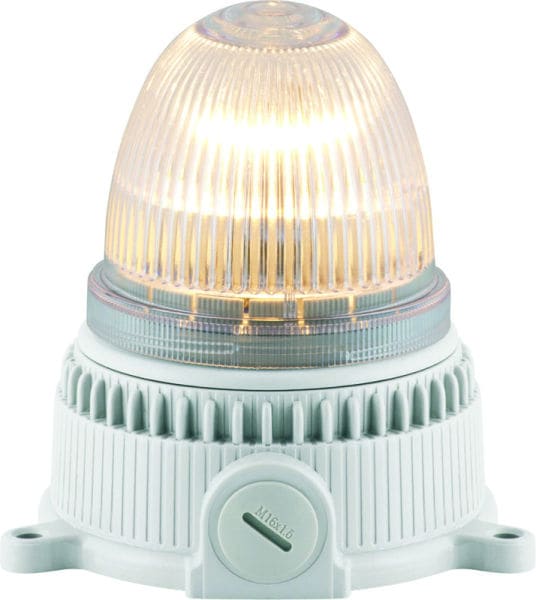SIRENA - Blinkleuchte Ovolux M16LMT,12-48V DC 5-10W/BA15d,Glühl.,klar,o.Leuchtm.,IP65