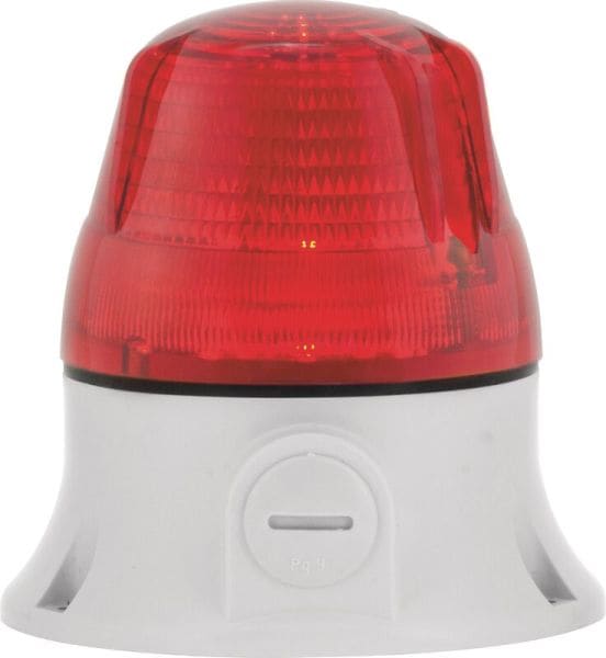 SIRENA - Blinkleuchte Microlamp, 24-240V AC, 5W/Ba15d,Glühl.,rot,o.Leuchtm.,IP54