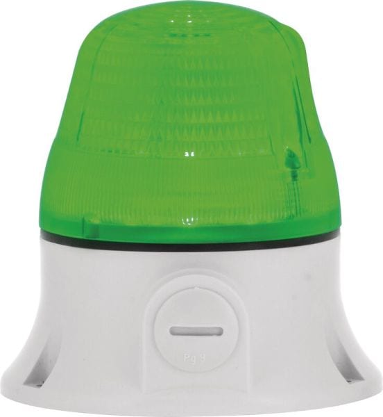 SIRENA - MICRO LED-SMD blink/dauer grün, 90-240V, AC, IP54