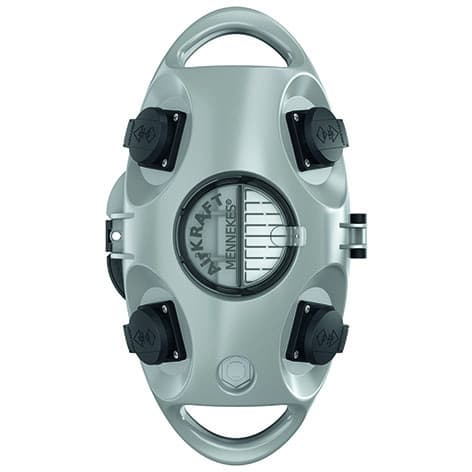 MENNEKES - Steckdosen-Kombi Airkraft 4xSSTD IP44 Silber
