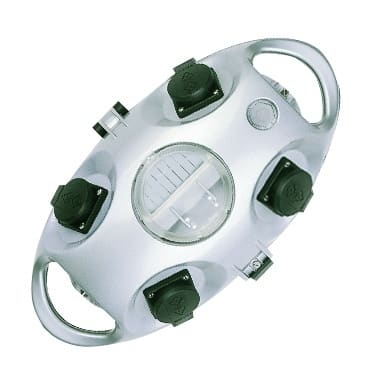 MENNEKES - Steckdosen-Kombi Airkraft 4xSSTD IP44 Silber