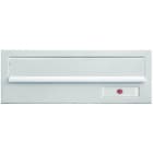 RENZ - Frontplatte m.Einwurfklappe, weiss, BxHxT 300x110x11mm