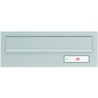 RENZ - Frontplatte Alu m.Klingeltaster, Alu-silber, BxHxT 300x110x11mm