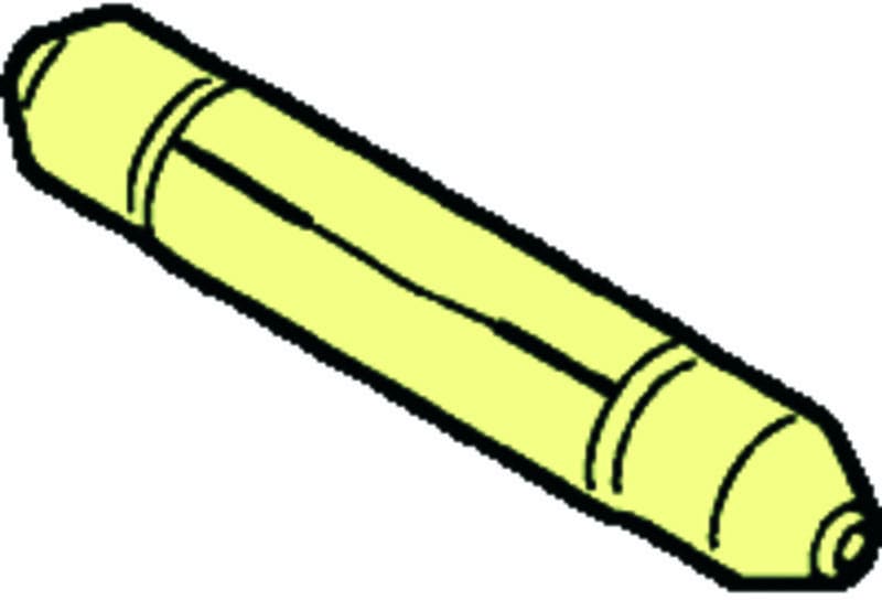 RENZ - Soffittenlampe 15V, 1W, 8x31mm, einzeln für Beleuchtungshalterung 97-9-85131