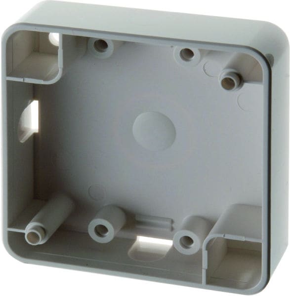 BERKER - INTEGRO Classic Aufputz-Gehäuse 1fach flache Ausführung polarweiß glänz.