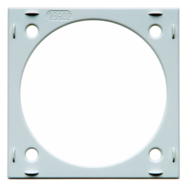 BERKER - INTEGRO Flow/Pure Aufbau- Distanzring, polarweiß glänzend