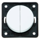 BERKER - INTEGRO Flow/Pure Serienschalter polarweiß glänzend
