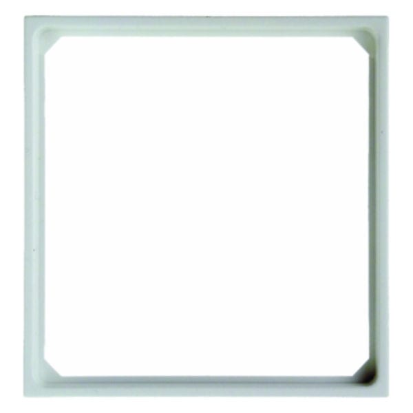 BERKER - S.1/B.x Zwischenring für 50x50 mm Zentralstücke polarweiß matt
